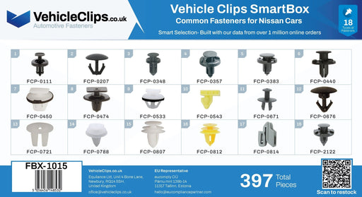 SmartBox Trim Clip & Fastener Assortment for Nissan - VehicleClips