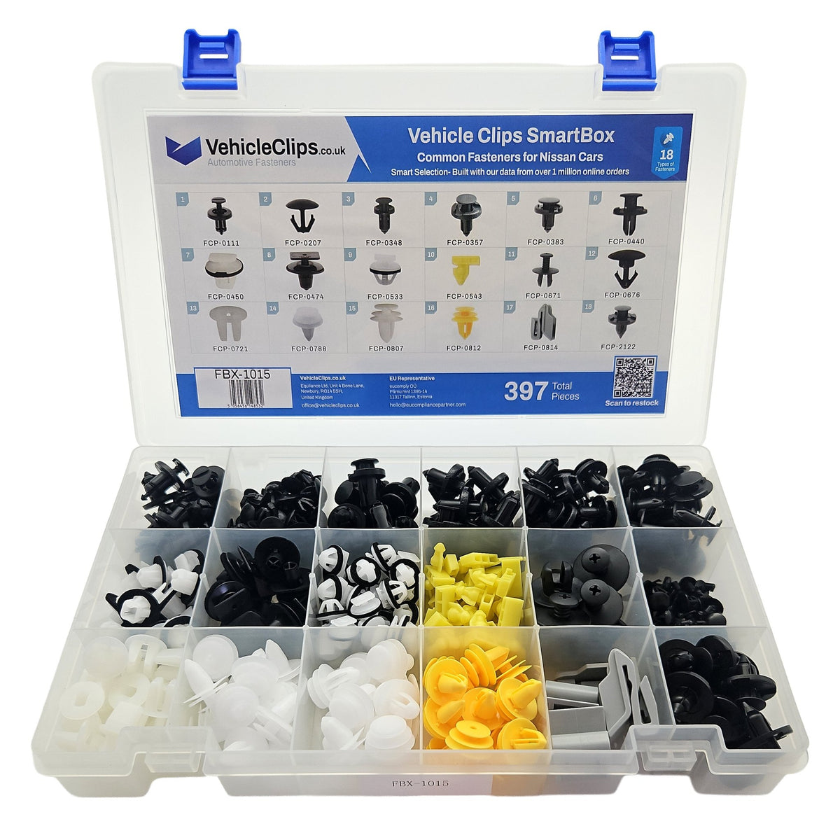 SmartBox Trim Clip & Fastener Assortment for Nissan - VehicleClips