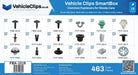 SmartBox Trim Clip & Fastener Assortment for Skoda Cars - VehicleClips