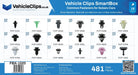 SmartBox Trim Clip & Fastener Assortment for Subaru Cars - VehicleClips
