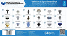 SmartBox Trim Clip & Fastener Assortment for Vauxhall / Opel Cars - VehicleClips