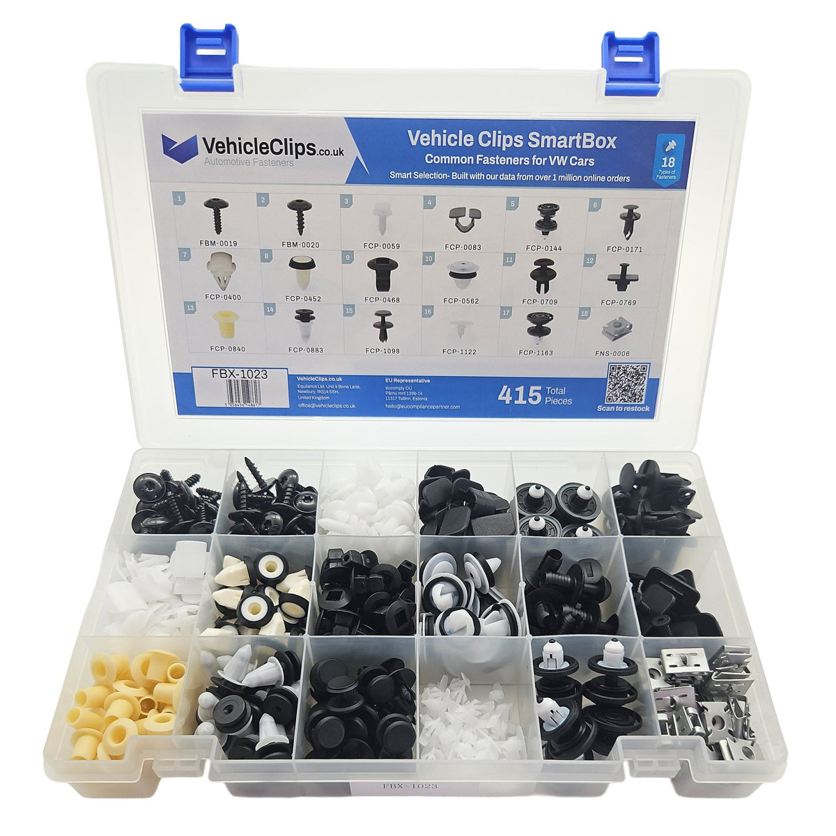 SmartBox Trim Clip & Fastener Assortment for Volkswagen Cars - VehicleClips
