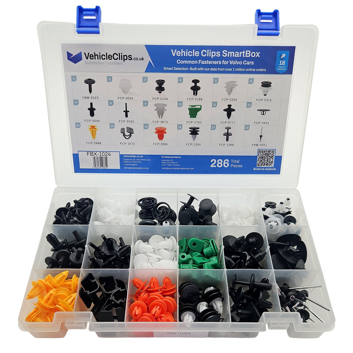 SmartBox Trim Clip & Fastener Assortment for Volvo Cars - VehicleClips