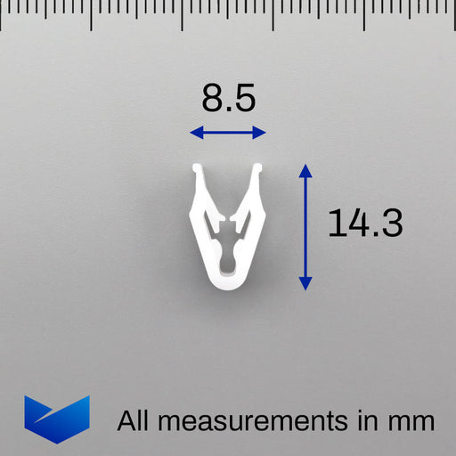 Snap Fit Trim & Fascia Panel Clip, Ford 5021970 - VehicleClips