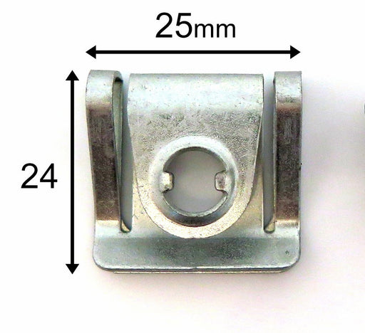 25x M5 Spire Clips Lug Nuts 25mm Stainless Steel Bolts Washers - ADL 25x M5 Spire Clips Lug Nuts 25mm Stainless Steel Bolts Washers - ADL