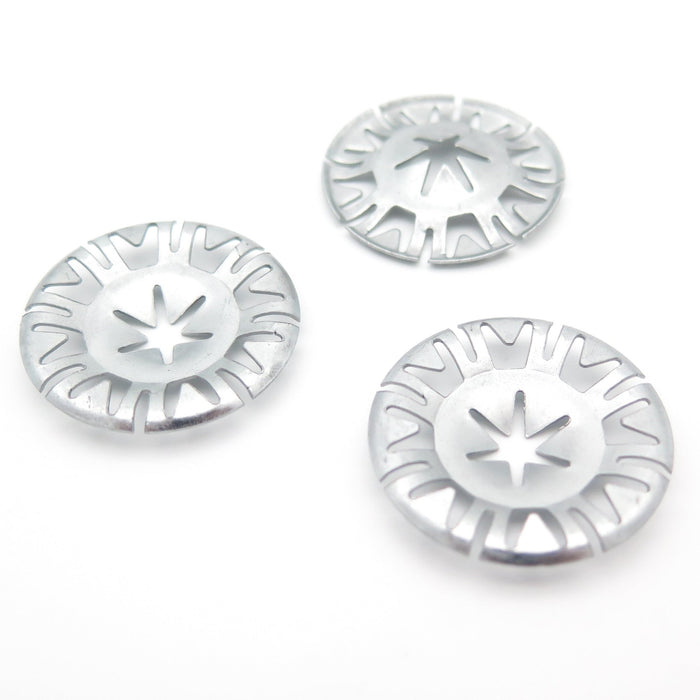 Star Locking Washer for Underbody Shields and Insulation - Audi N90796502 - VehicleClips