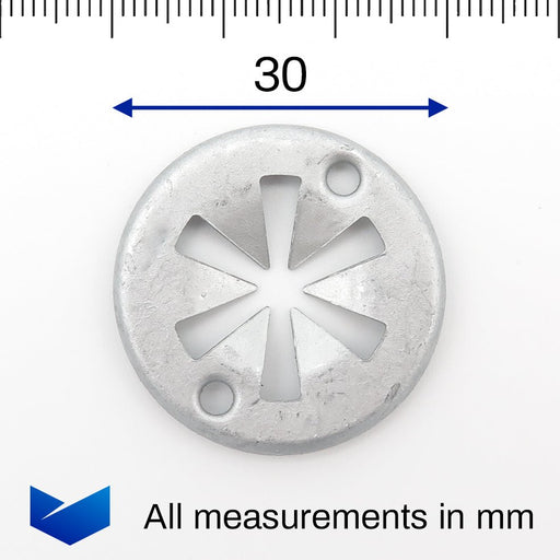 Star Locking Washer for Underbody Shields and Insulation - Volkswagen N90335004 - VehicleClips