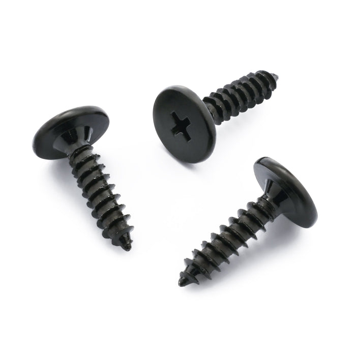 Tapping Screw, 5x20, Metal, Black, Honda 90103TA0000 - VehicleClips