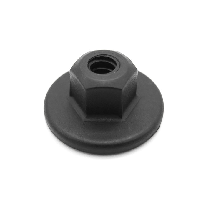 Threaded Plastic Nut, Bumpers & Wings, Volkswagen WHT003207 - VehicleClips
