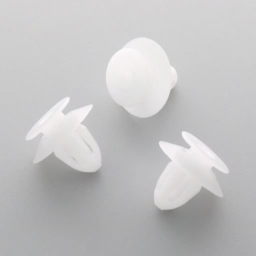 Trim Moulding Clip, White, BMW 07147152593 - VehicleClips