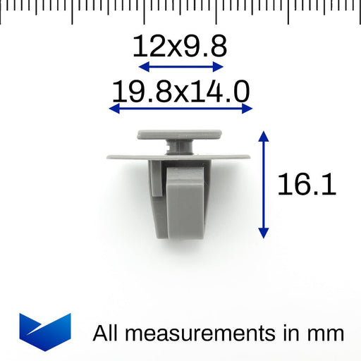 Trim Panel & Body Moulding Trim Clip, Kia 873822W000 - VehicleClips