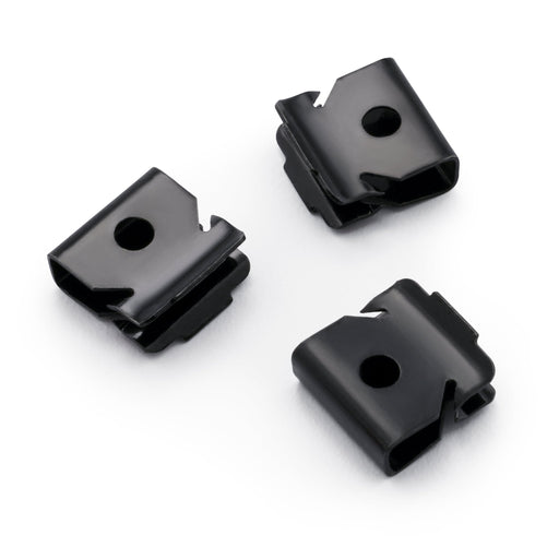 U-Clip, Metal, Black, Porsche N90531902 - VehicleClips