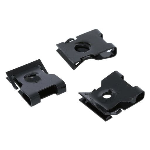 U-Nut Spire Clip, Black, Audi N90610602 - VehicleClips