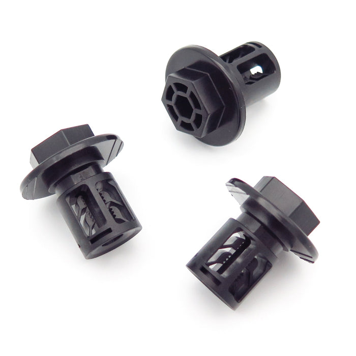 Underbody Trim Panel Plastic Securing Bolt Fastener, Honda 91505T5A003 - VehicleClips