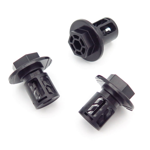 Underbody Trim Panel Plastic Securing Bolt Fastener, Honda 91505T5A003 - VehicleClips