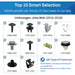 Volkswagen Jetta Fastener Assortment Mk6 (2010-2018)- 50 Piece Kit with Top 10 Most Common Clips & Fixings - VehicleClips
