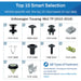 Volkswagen Touareg Fastener Assortment Mk2 7P (2010-2018)- 50 Piece Kit with Top 10 Most Common Clips & Fixings - VehicleClips
