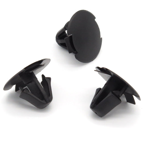 Wheel Arch Liner Clip, 8mm Hole, Black, Lexus 9046706192 - VehicleClips