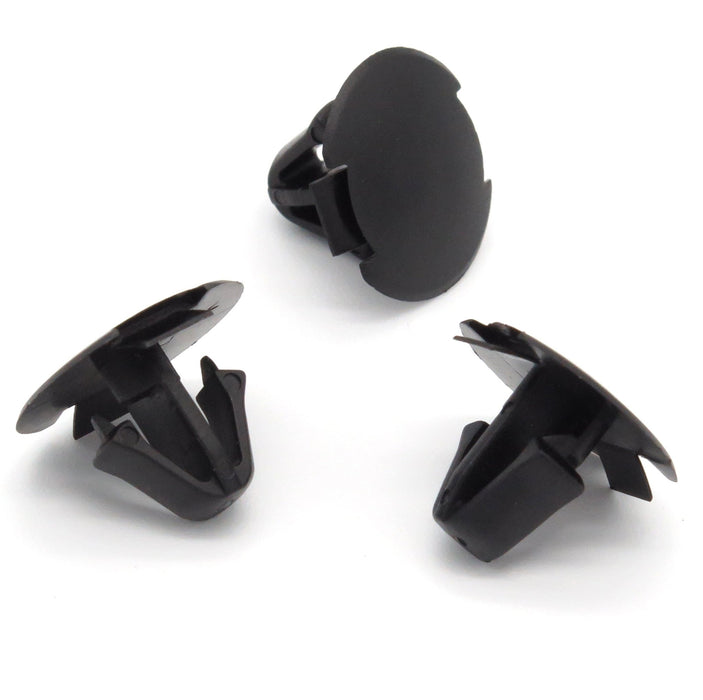 Wheel Arch Liner Clip, 8mm Hole, Black, Lexus 9046706192 - VehicleClips