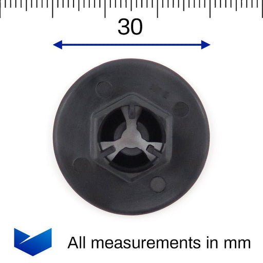 Wheel Arch & Lining Panel Plastic Clip - Hyundai 84145 - 26000 - VehicleClips