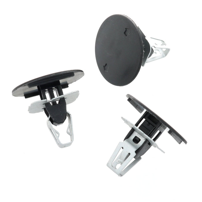 Universal Wheel Arch Splashguard Lining Metal Screw & Washer Clips - Peugeot / General