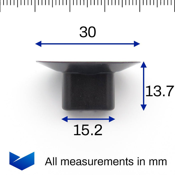 Wheel Arch Lining Splashguard Stud Clips - Renault 7703081056 - VehicleClips