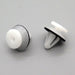 White Interior & Exterior Trim Panel Clips, Mitsubishi MB567499 MB696120 MB662743 - VehicleClips