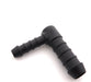 12mm to 8mm Car Heater & Breather Hose Connector, 90° Nylon PA66 - VehicleClips