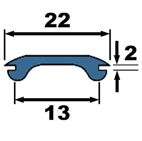 13mm Hole Plug / Blanking or Blind Grommet, Black PVC - VehicleClips