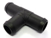 22mm Car Heater & Breather Hose Connector, T-piece, Nylon PA66 - VehicleClips