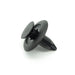 6mm Push Fit Black Plastic Rivet- Ford 3827866 - VehicleClips