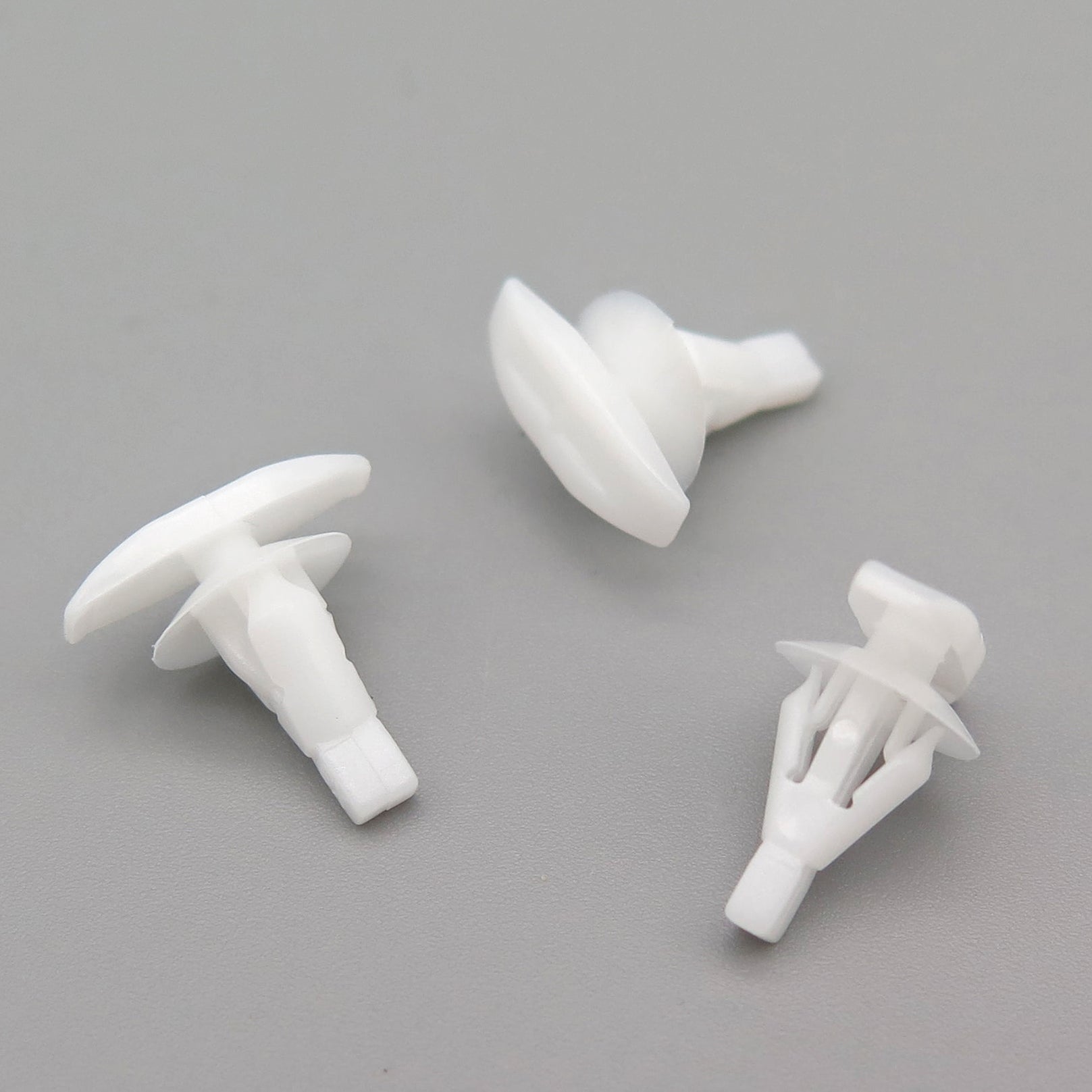 20 Clips De Joint De Porte Voiture - 6mm - Compatible Honda 90651-S4N-003 - Blanc