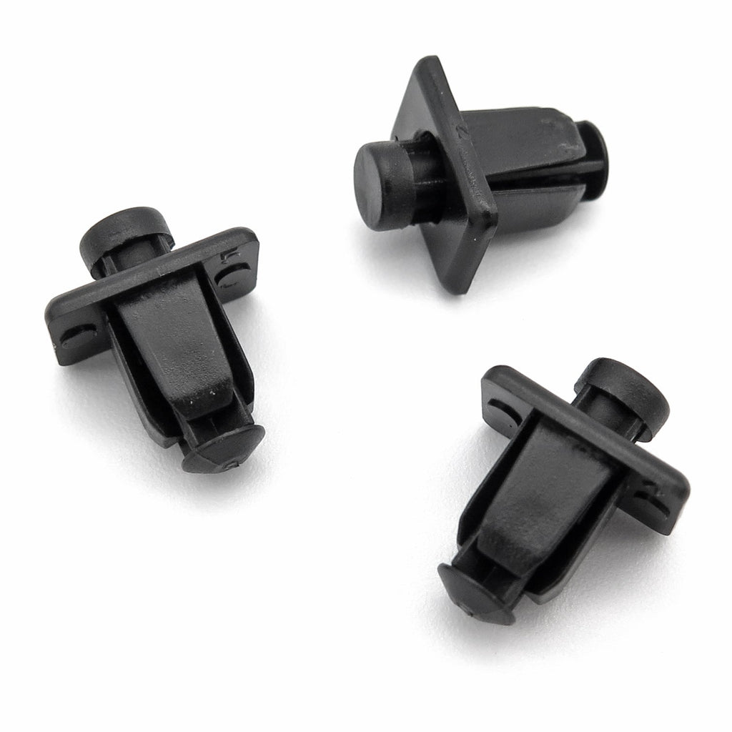 6mm Square Hole Plastic Push Rivet, Nissan 66814-01G00 — VehicleClips