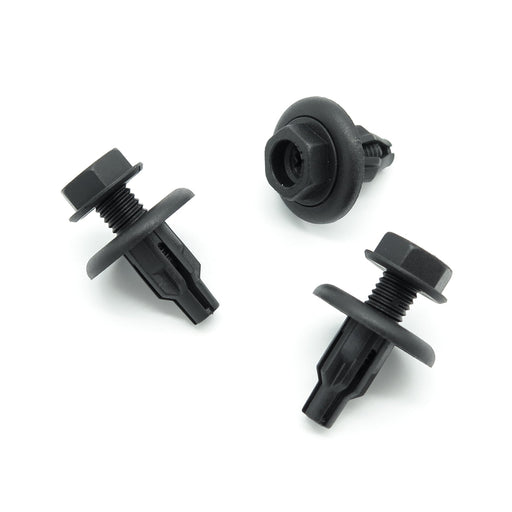 8mm Plastic Screw Fit Clips for Engine Undertrays & Shields- Honda 91516-SK7-013 - VehicleClips