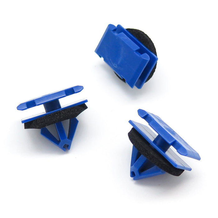 Blue Trim Moulding & Arch Flare Clips, Vauxhall 11548152 - VehicleClips