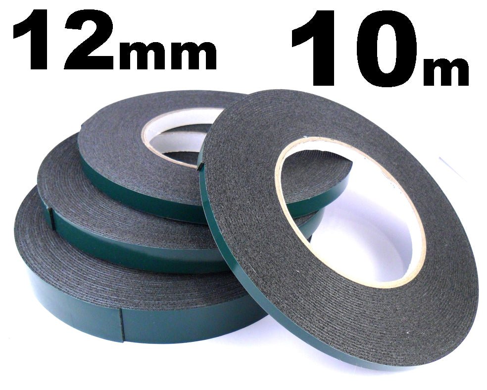 Indasa 12mm Double Sided Moulding Tape, 10m — VehicleClips