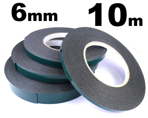 Indasa 6mm Double Sided Moulding Tape, 10m - VehicleClips