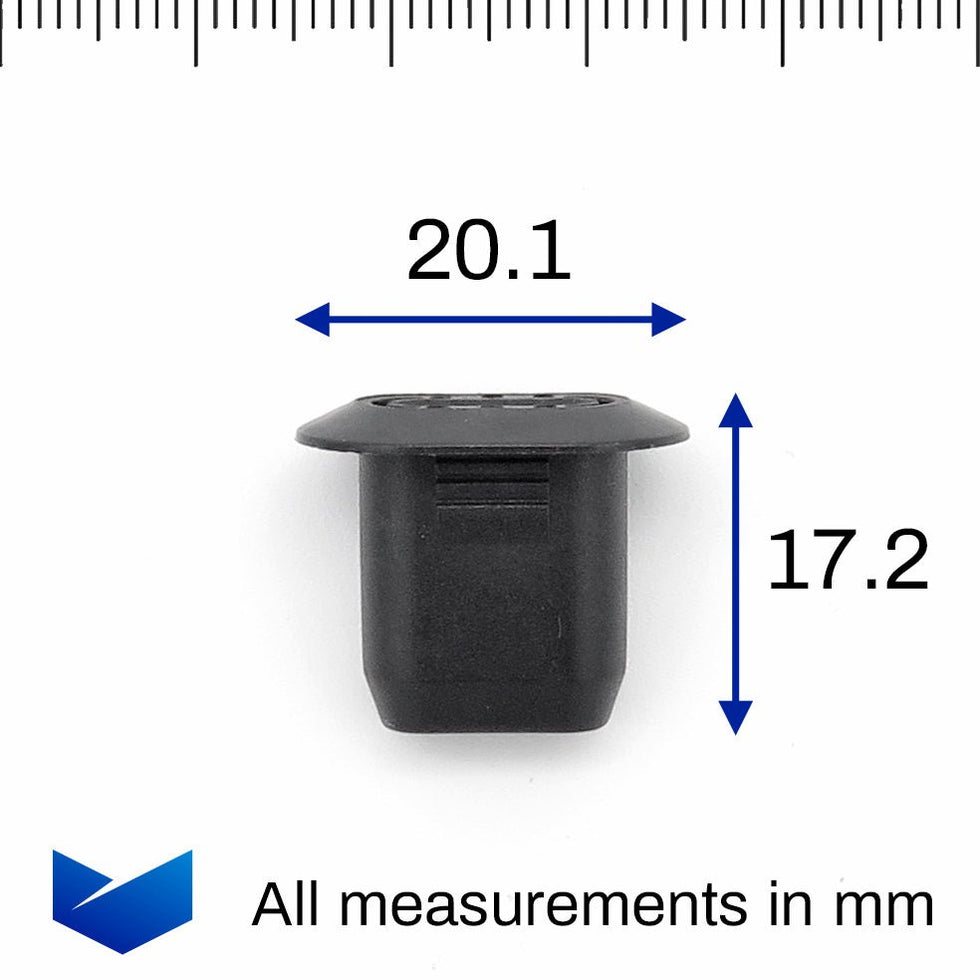 Oval Screw Mounting Grommet, Peugeot 699796 — VehicleClips