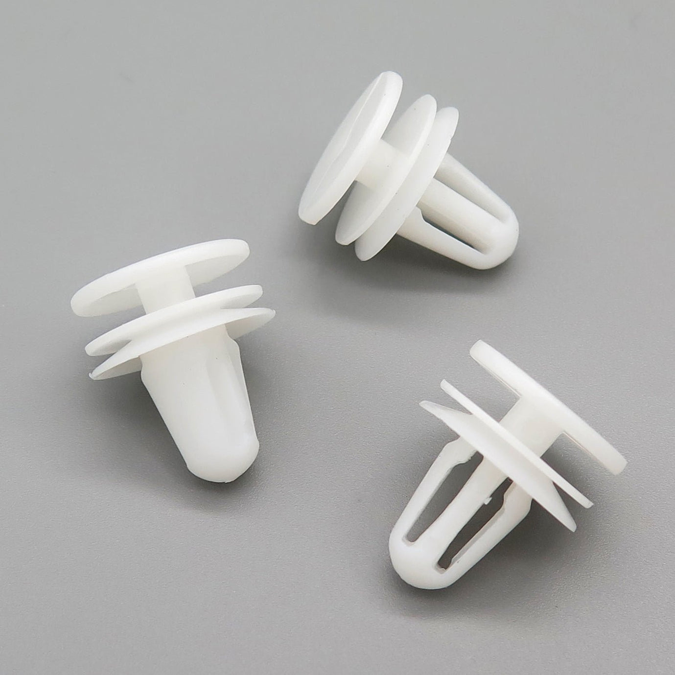 100PS Retainer Clips Body Bumper Rivet Retainer Trim Molding Push Pin