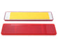 Red Large Rectangular Reflector, Self-Adhesive, 173mm x 40mm - VehicleClips