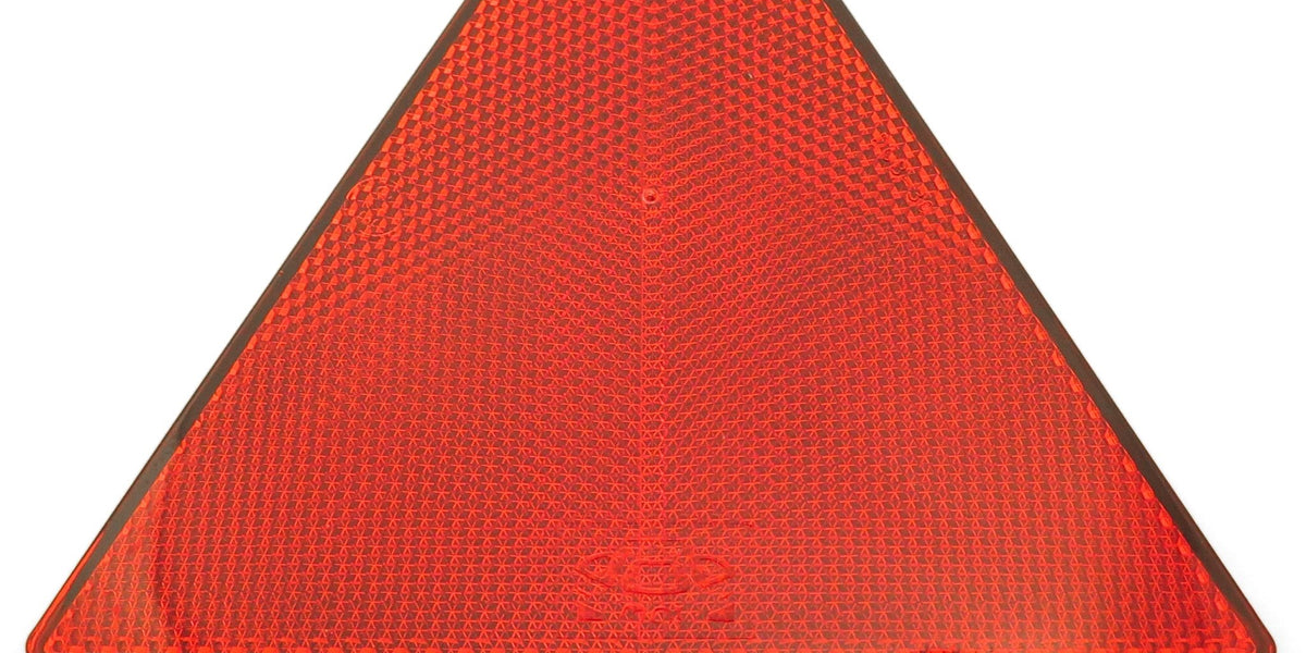 SPARKMOTO Anhänger dreieck reflektor,reflektoren anhänger  selbstklebend,Rote Dreieck Rückstrahler,Anhänger Reflektor Dreieck,Nach ECE  R3 Class IIIA Norm,Rot Reflektor Dreiecke für Anhänger(2 Stück) :  : Auto & Motorrad