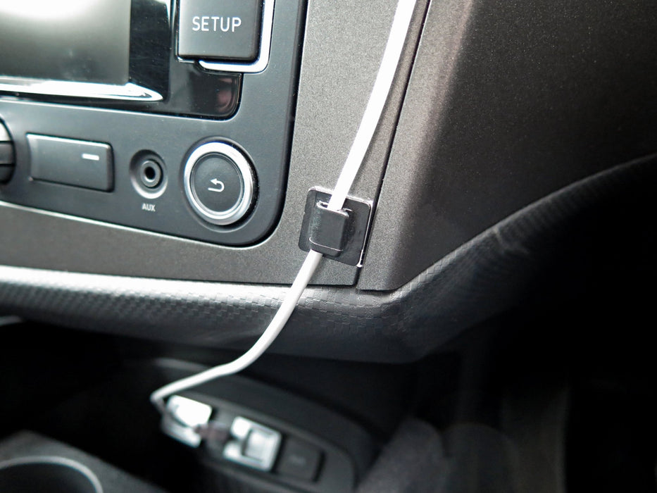 Selbstklebende Kabelführungsklammern – perfekt zum Ordnen von Telefon- —  VehicleClips
