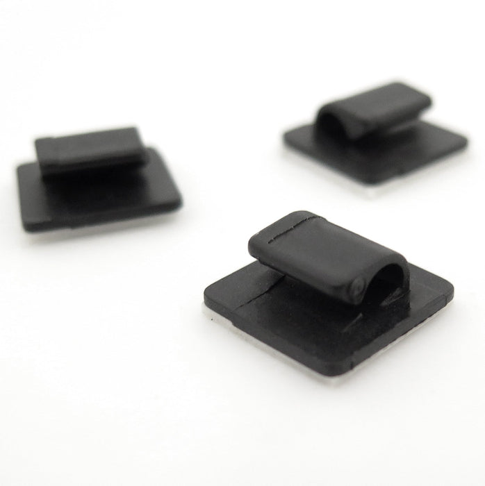 Self Adhesive Cable Routing Clips- Perfect for Tidying Phone and GPS Cables - VehicleClips