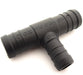 Twin 20mm to 15mm Car Heater & Breather Hose Connector, T-piece, Nylon PA66 - VehicleClips