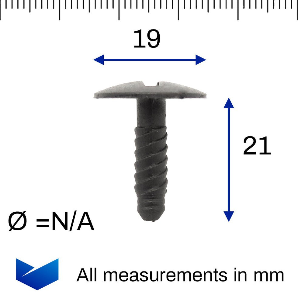 Volkswagen T5 Transporter & Camper Headlight Engine Cover Screws 7H09